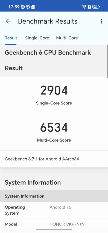 Honor 600 Pro Benchmarks Leistung 3 Honor 600 Pro Benchmarks Leistung 3