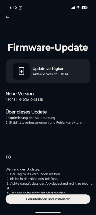 Motorola Moto Tag 2 Screenshot I Motorola Moto Tag 2 Screenshot I