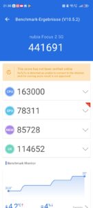 Test Nubia Focus2 Benchmark 7 Test Nubia Focus2 Benchmark 7