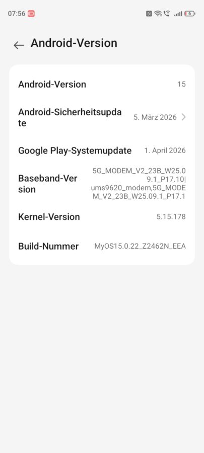 Test Nubia Focus2 System 6 Test Nubia Focus2 System 6