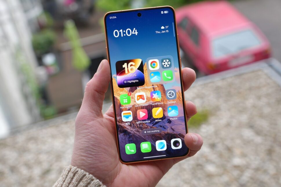 Oppo Find X9 Ultra Display Vorderseite Oppo Find X9 Ultra Display Vorderseite