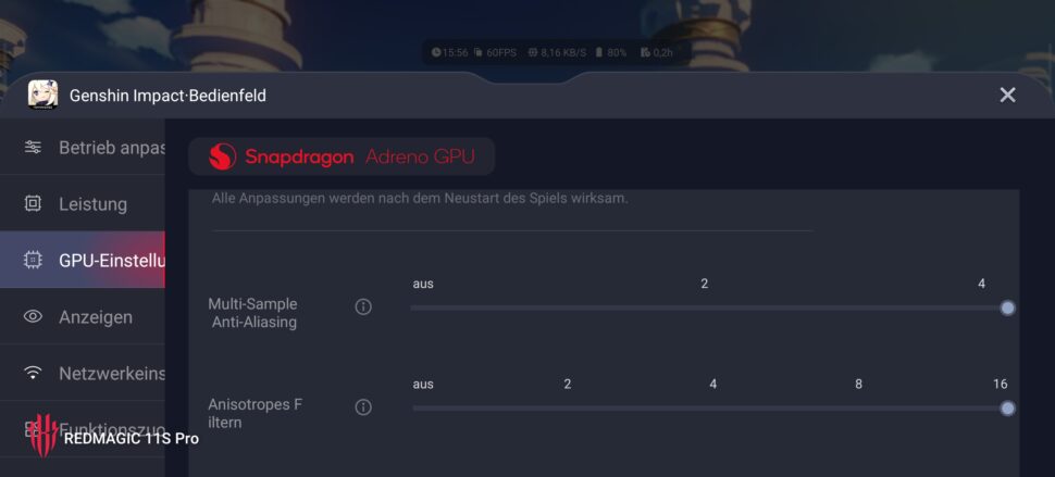 RedMagic 11S Pro Test GameSpace 3 RedMagic 11S Pro Test GameSpace 3