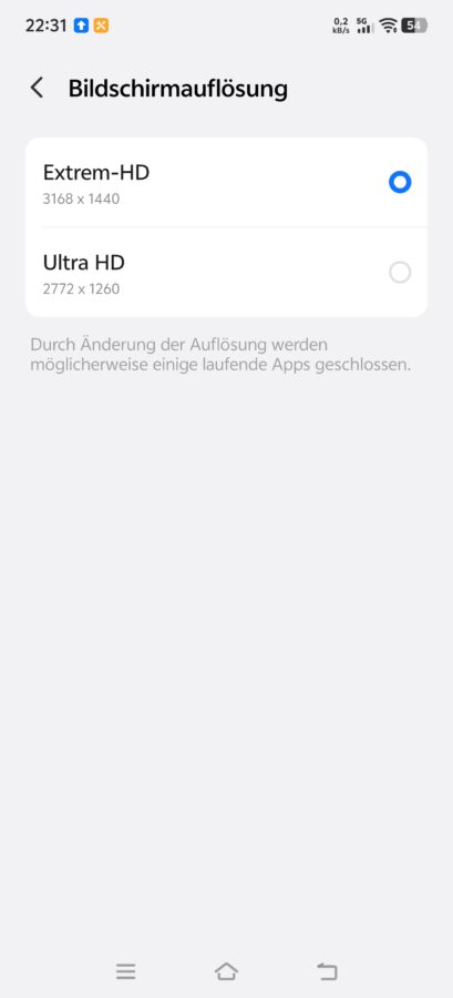 Vivo X300 Ultra Display Settings Resolution Vivo X300 Ultra Display Settings Resolution