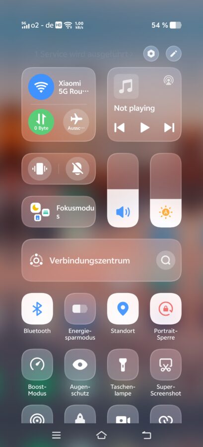 Vivo X300 Ultra OriginOS6 Quick Settings Vivo X300 Ultra OriginOS6 Quick Settings