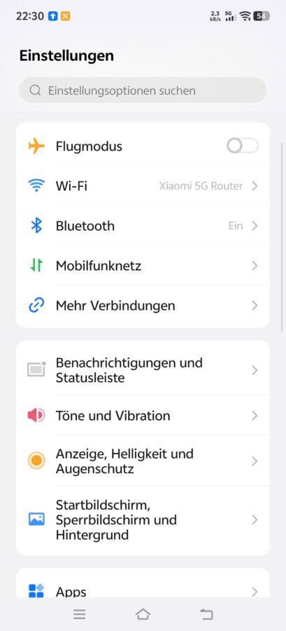 Vivo X300 Ultra OriginOS6 Settings Vivo X300 Ultra OriginOS6 Settings