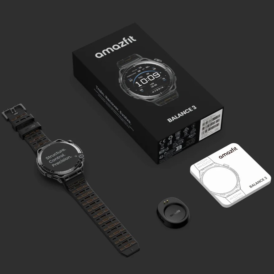 Amazfit Balance 3 vorgestellt Lieferumfang Amazfit Balance 3 vorgestellt Lieferumfang