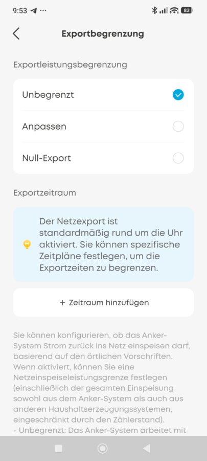 Anker Solarbank 3 Pro App Steuerung 4 Anker Solarbank 3 Pro App Steuerung 4