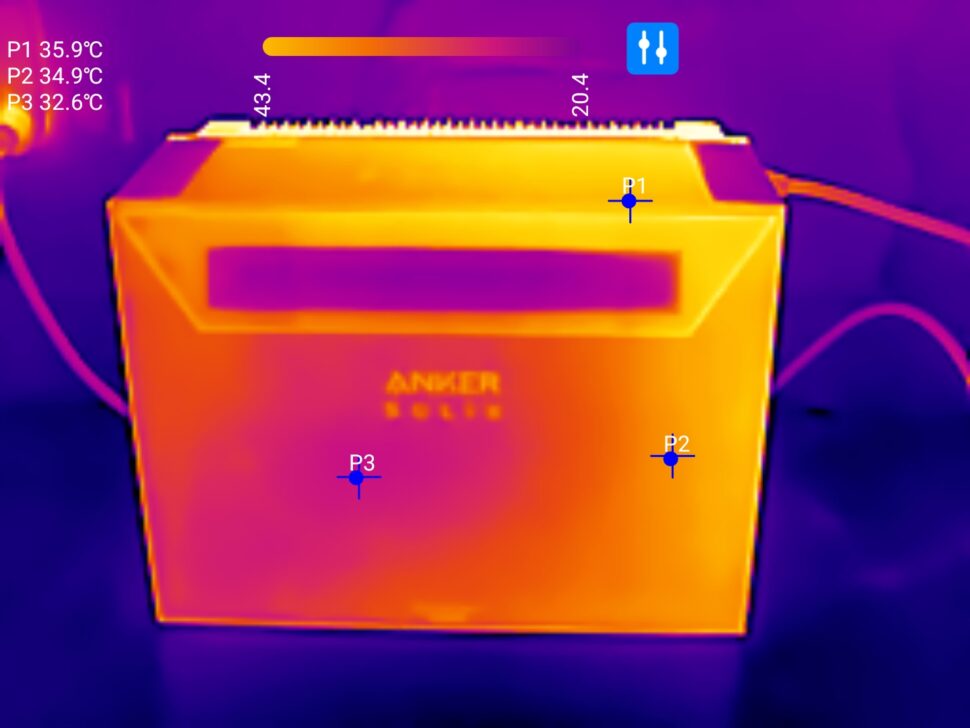 Anker Solarbank 4 Pro Temperatur AC 1 Anker Solarbank 4 Pro Temperatur AC 1