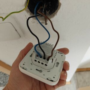 Aqara W500 Test Einbau 4 Aqara W500 Test Einbau 4