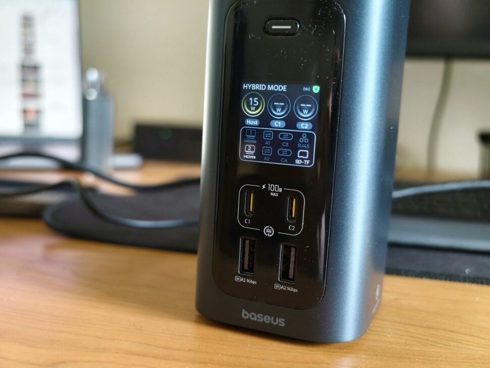 Baseus Spacemate RD1 Pro Smart Display Hybrid Modus Baseus Spacemate RD1 Pro Smart Display Hybrid Modus