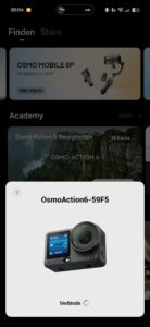 DJI Osmo Action 6 Test Screenshot App 2 DJI Osmo Action 6 Test Screenshot App 2
