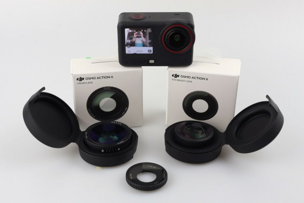 DJI Osmo Action 6 Test Zubehoer Linsen Filter 1 DJI Osmo Action 6 Test Zubehoer Linsen Filter 1