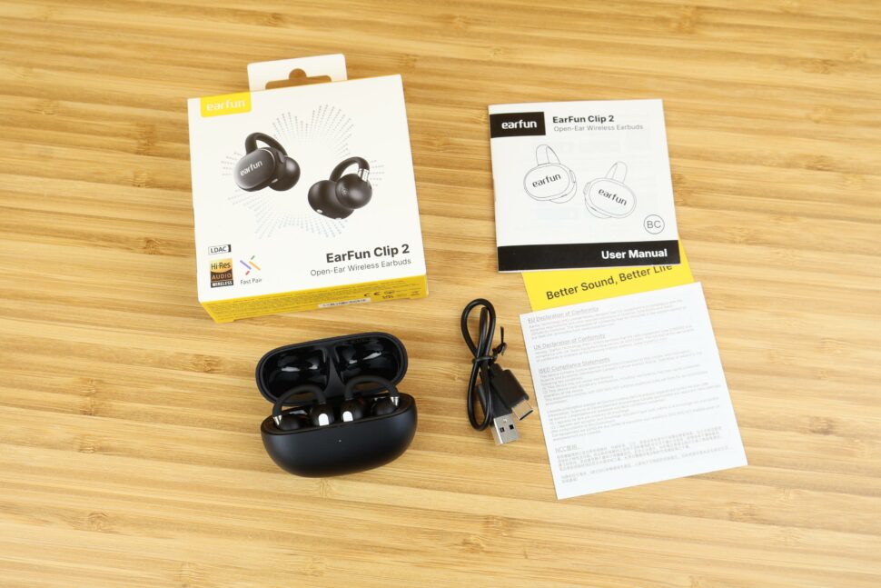 EarFun Clip 2 Lieferumfang 2 EarFun Clip 2 Lieferumfang 2