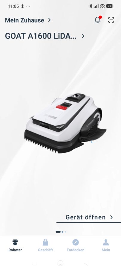 Ecovacs Goat A1600 LiDAR Pro App 2 Ecovacs Goat A1600 LiDAR Pro App 2