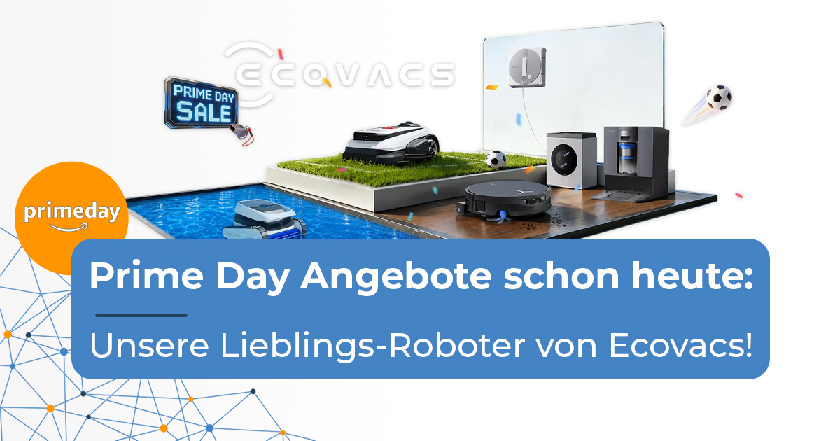 Ecovacs prime day juni 26 hero Ecovacs prime day juni 26 hero