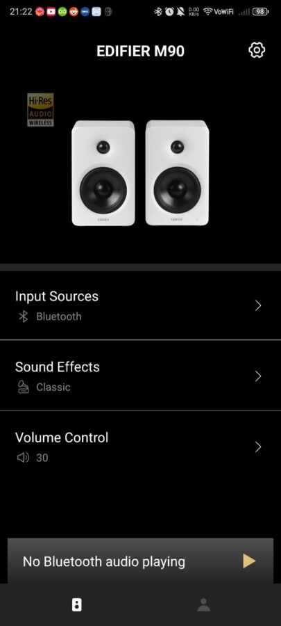Edifier M90 Test App 5 Edifier M90 Test App 5