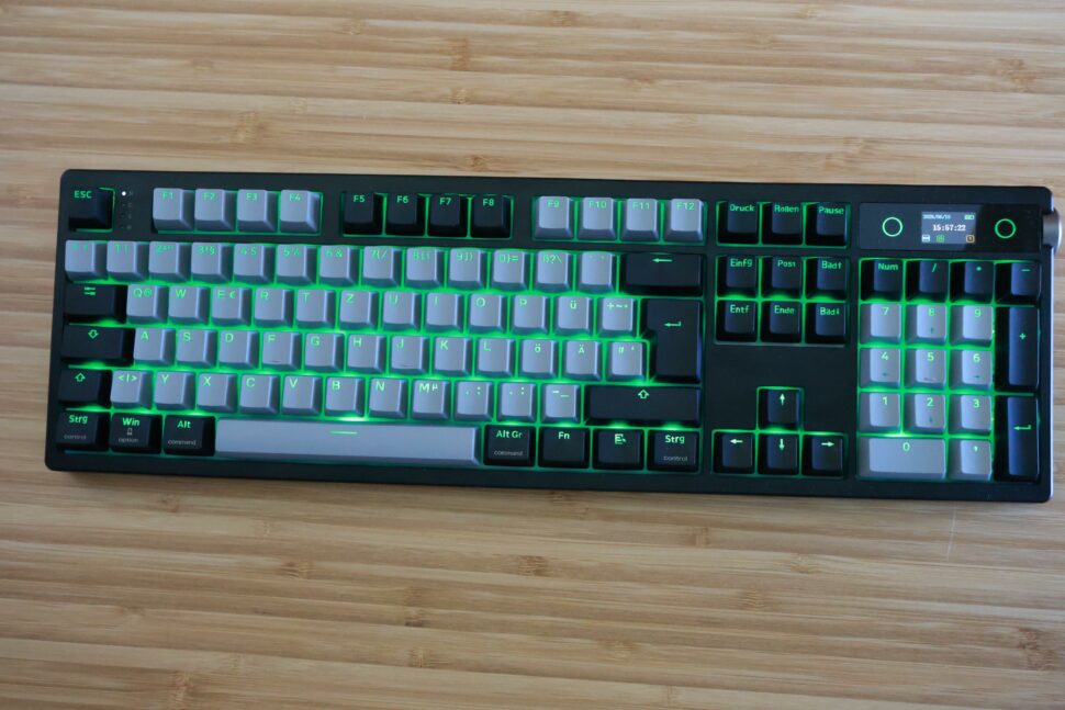 Epomaker TH108 Pro Beleuchtung Test 1 Epomaker TH108 Pro Beleuchtung Test 1