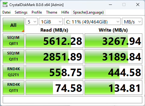 Geekom A7 20226 CrystalDiskMark SSD Geekom A7 20226 CrystalDiskMark SSD