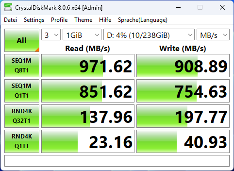 Geekom A7 20226 CrystalDiskMark USB C HR Geekom A7 20226 CrystalDiskMark USB C HR
