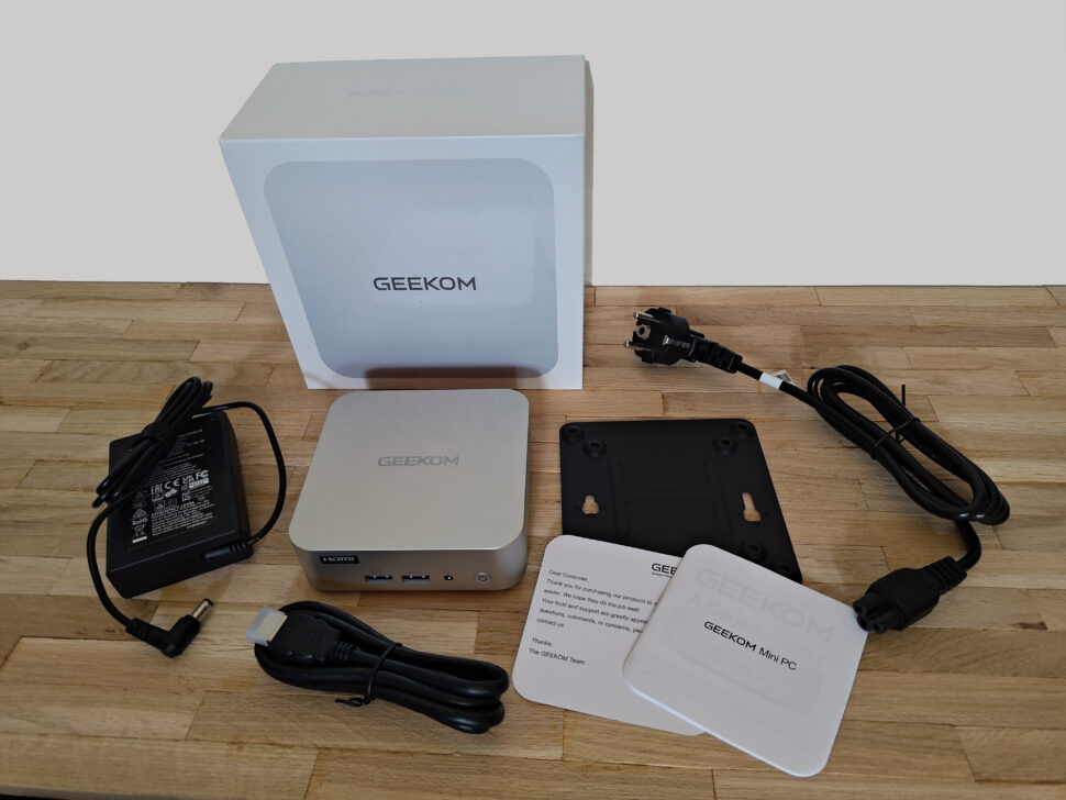 Geekom A7 2026 Lieferumfang Geekom A7 2026 Lieferumfang