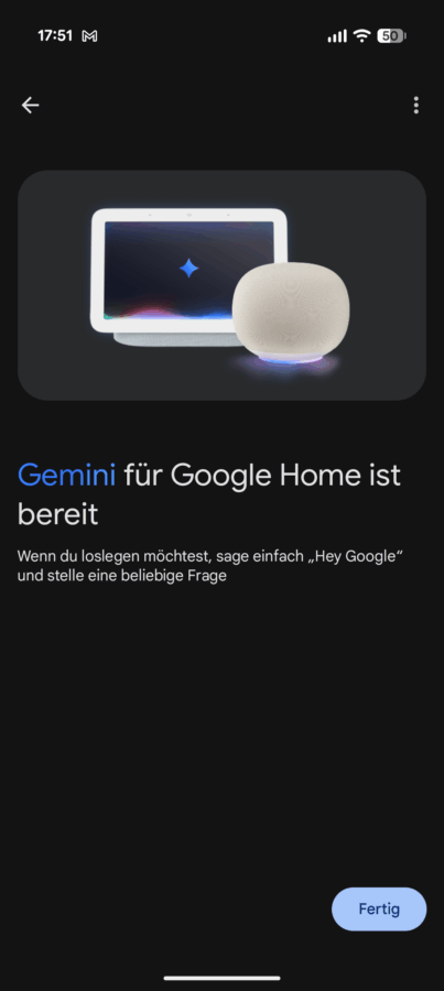 Gemini for Home Screenshot III Gemini for Home Screenshot III