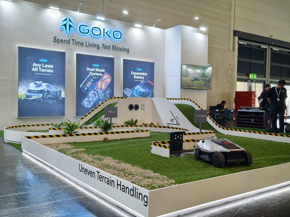 Goko M6 Messestand Goko M6 Messestand