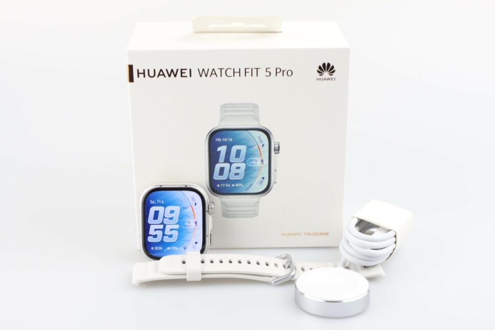 HUAWEI WATCH FIT 5 Pro Test Lieferumfang HUAWEI WATCH FIT 5 Pro Test Lieferumfang