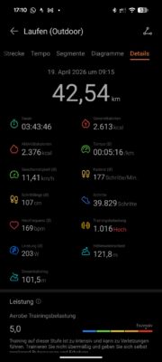 Huawei Watch Fit 5 Pro Test Laufen 2 Huawei Watch Fit 5 Pro Test Laufen 2