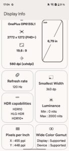 Test OnePlus Nord6 Display 1 Test OnePlus Nord6 Display 1