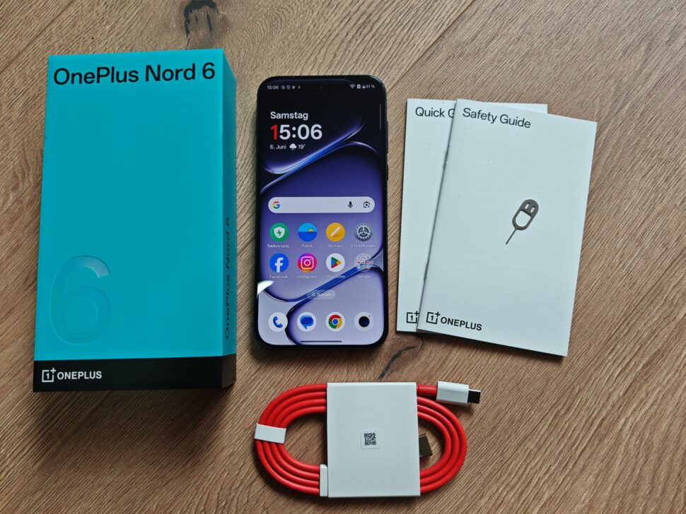 Test OnePlus Nord6 Lieferumfang Test OnePlus Nord6 Lieferumfang