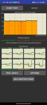 RedMagic 11S Pro im Test Screenshot Thermal Throtteling CPU Fan RedMagic 11S Pro im Test Screenshot Thermal Throtteling CPU Fan