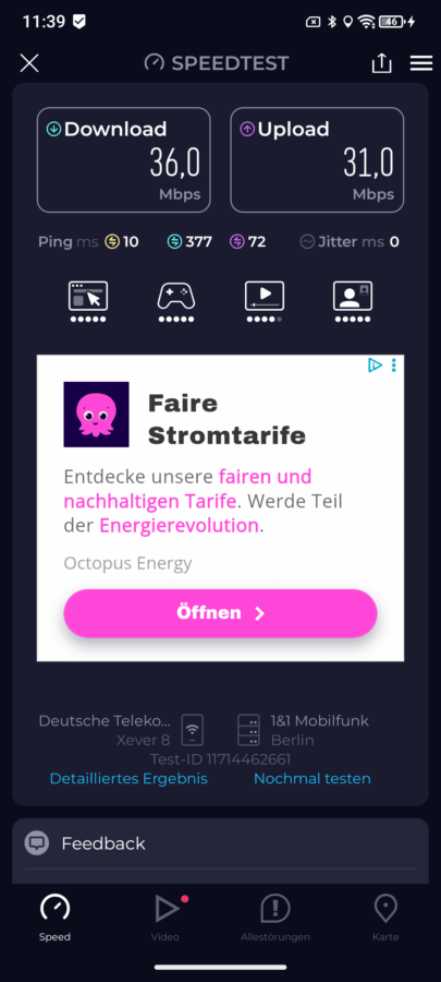 RugOne Xever 8 Konnektivitaet RugOne Xever 8 Konnektivitaet