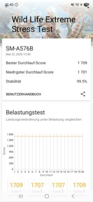 Samsung Galaxy A57 Test Screenshot 3DMark 5 Samsung Galaxy A57 Test Screenshot 3DMark 5