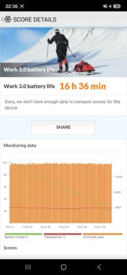 Samsung Galaxy A57 Test Screenshot Akku 2 Samsung Galaxy A57 Test Screenshot Akku 2