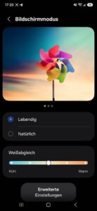 Samsung Galaxy A57 Test Screenshot Display Farbe Samsung Galaxy A57 Test Screenshot Display Farbe