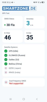 Samsung Galaxy A57 Test Screenshot GPS Samsung Galaxy A57 Test Screenshot GPS