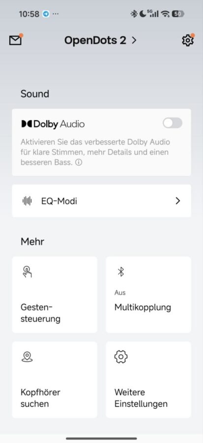 Shokz OpenDots 2 App Einstellungen Funktionen 1 Shokz OpenDots 2 App Einstellungen Funktionen 1