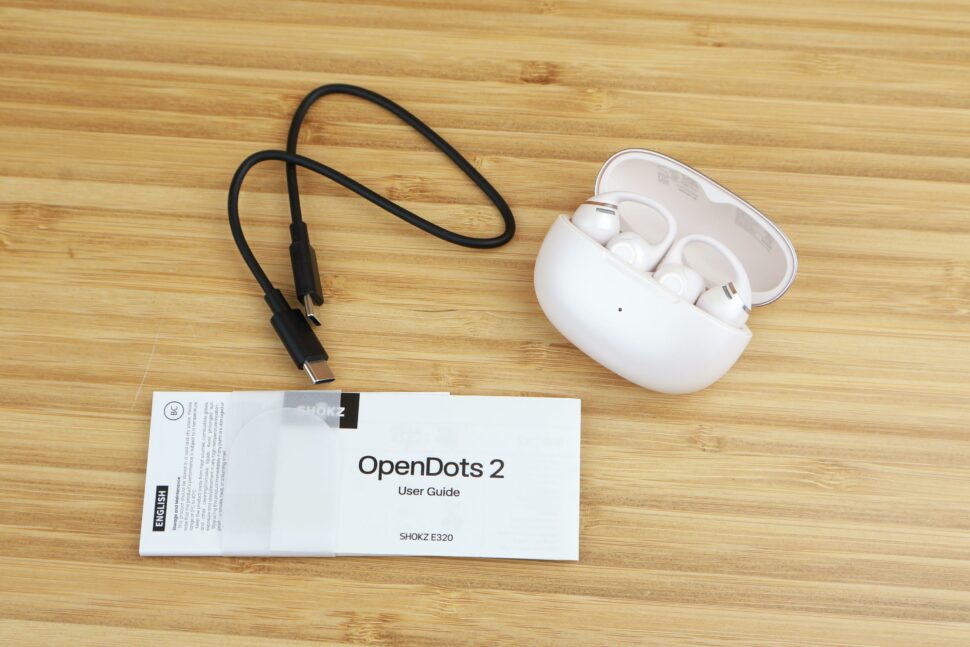 Shokz OpenDots 2 Lieferumfang Shokz OpenDots 2 Lieferumfang