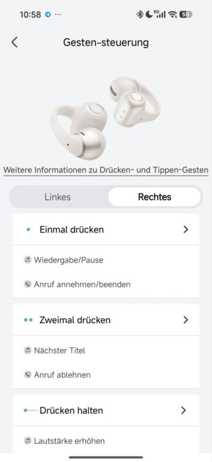 Shokz OpenDots 2 Steuerung 3 Shokz OpenDots 2 Steuerung 3