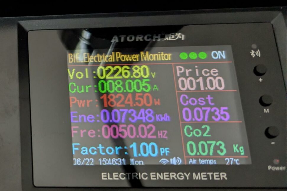Aferiy P180 Pro Nomad1800 74 Aferiy P180Pro Nomad 1800 Belastungstest