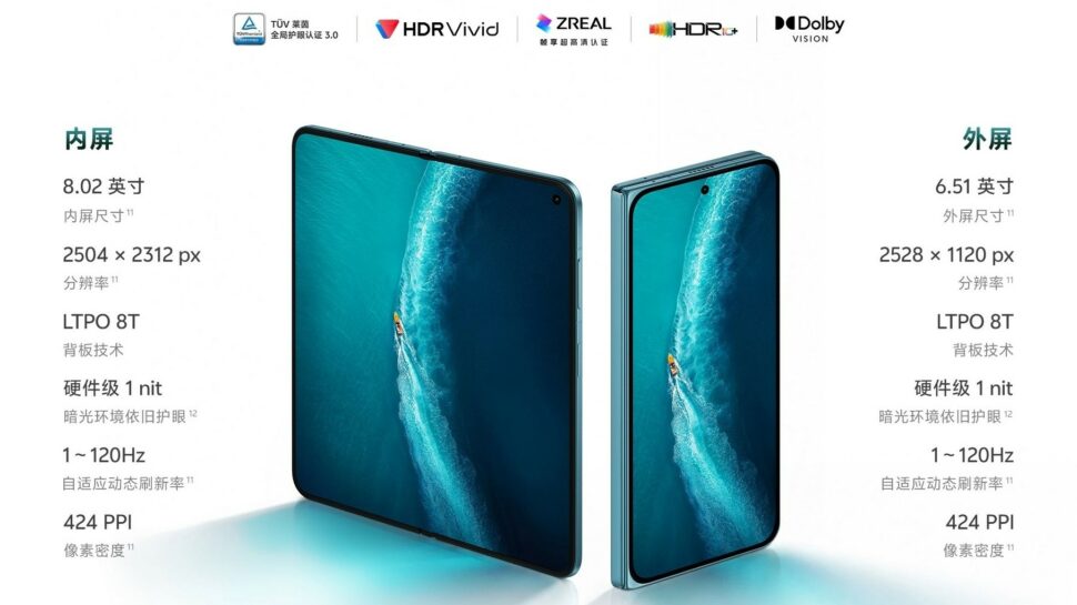 Vivo X Fold 6 vorgestellt Display 3 Vivo X Fold 6 vorgestellt Display 3