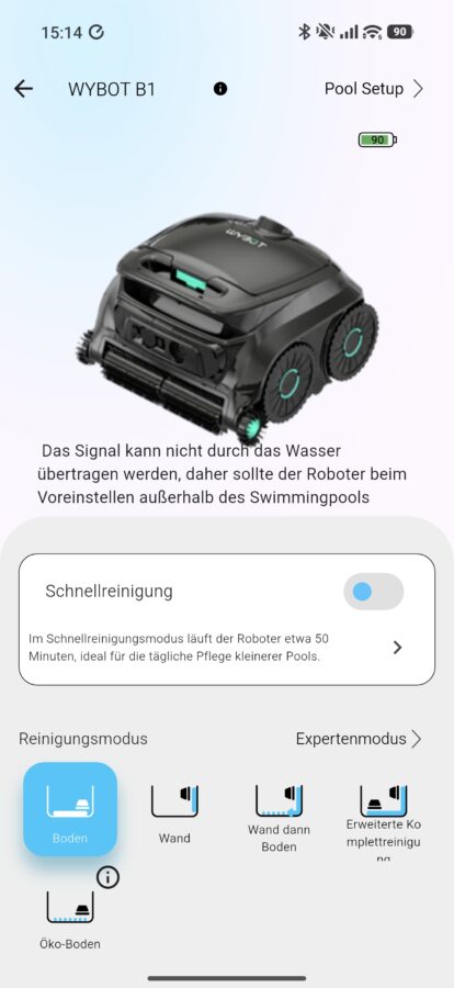 Wybot B1 App 01 Wybot B1 App 01