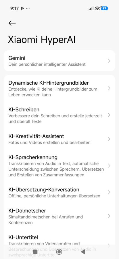 Xiaomi 17T Test Screenshot System HyperOS 4 Xiaomi 17T Test Screenshot System HyperOS 4