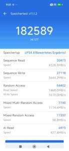 Xiaomi 17T Test Screenshot speicher Xiaomi 17T Test Screenshot speicher