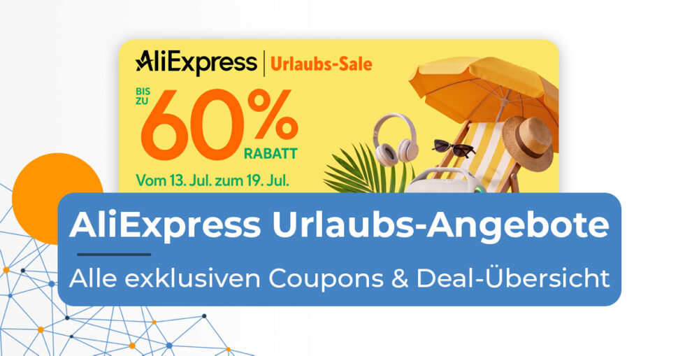 AliExpress vacation sale juli 26 hero AliExpress vacation sale juli 26 hero