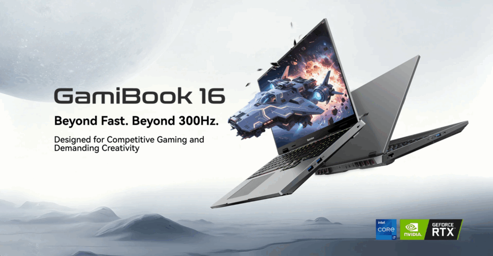 Blackview GamiBook 16 Banner I Blackview GamiBook 16 Banner I