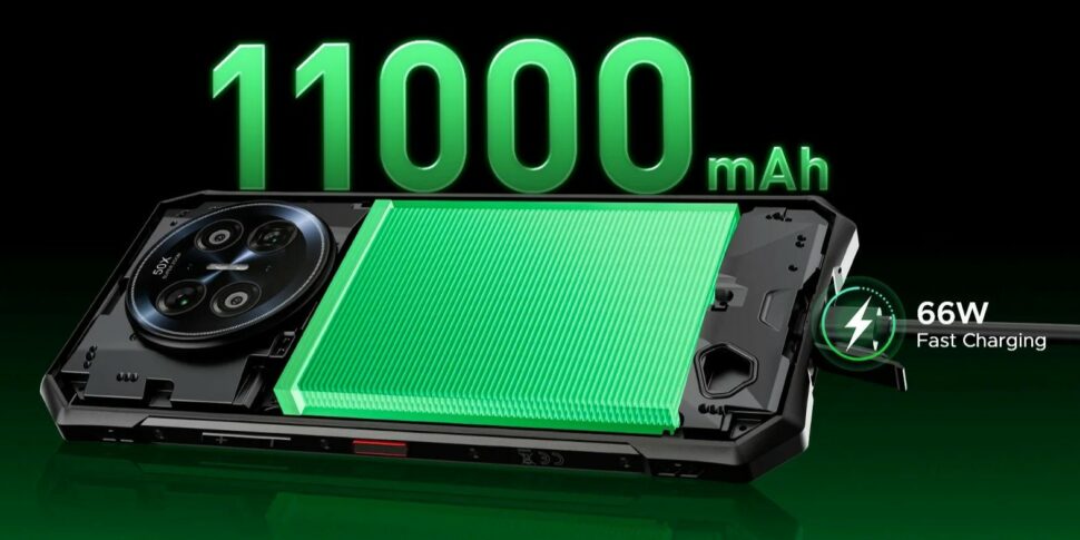 Doogee V50 vorgestellt Akku Doogee V50 vorgestellt Akku