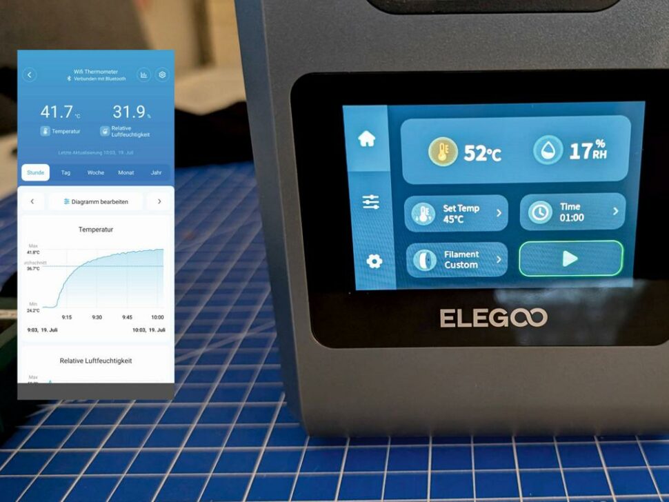 Elegoo H1HT 16 H1HT Messunterschiede