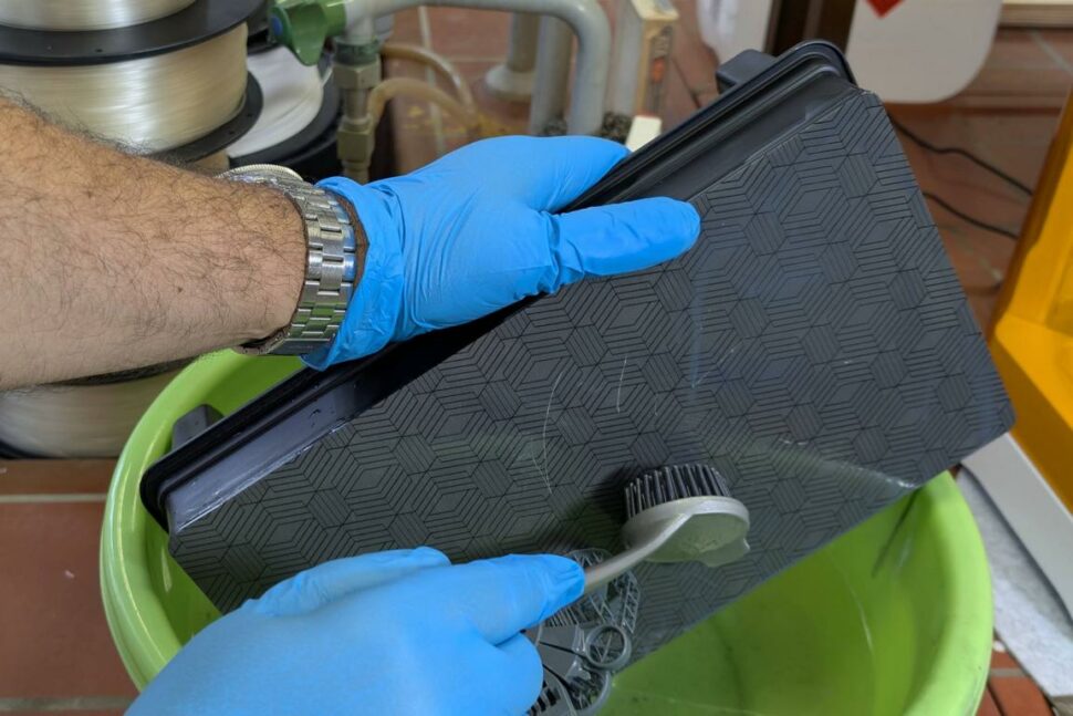Elegoo Jupiter 2 41 Elegoo Jupiter 2 Bauplattform reinigen