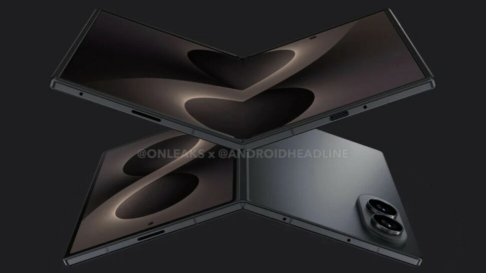 Samsung Galaxy Fold 8 Wide News Render Samsung Galaxy Fold 8 Wide News Render